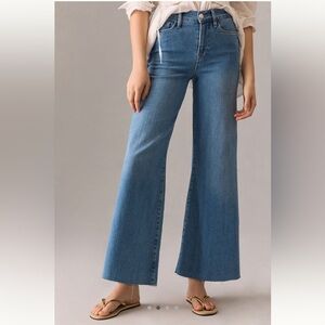 Frame Le Palazzo Cropped Jeans, gently worn!